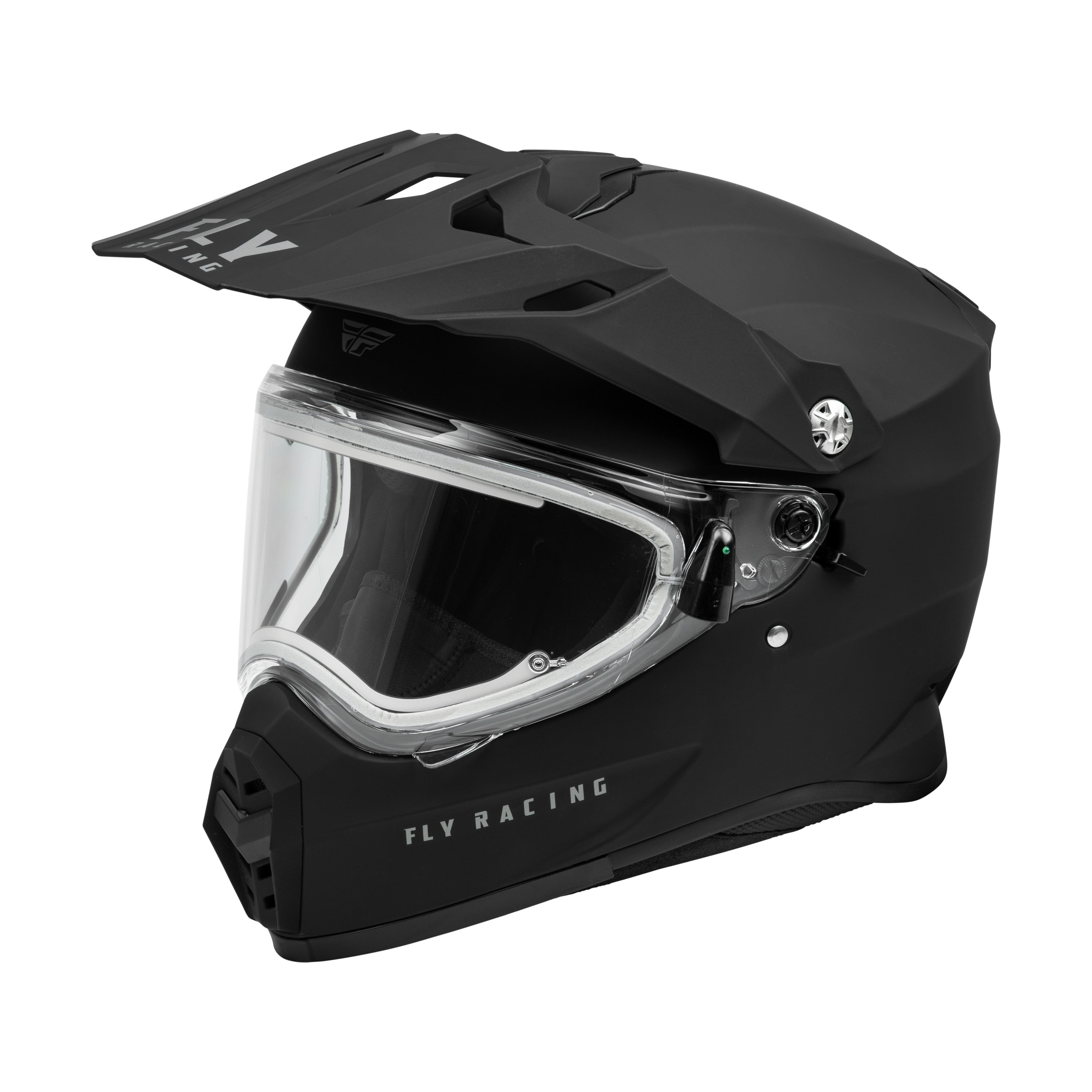 TREKKER CW SOLID HELMET ELEC SHLD MATTE BLACK XL - 73-31366X