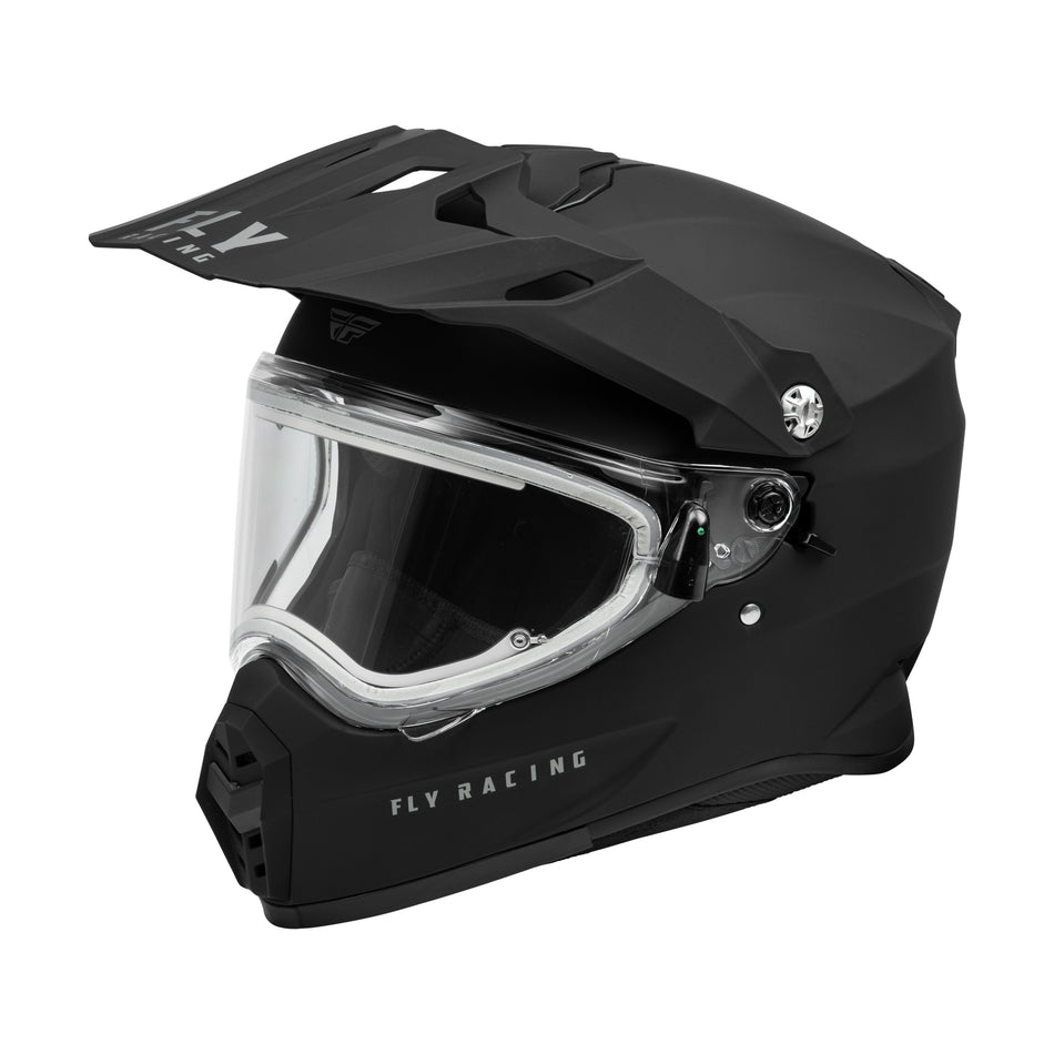 TREKKER CW SOLID HELMET ELEC SHLD MATTE BLACK XL - 73-31366X