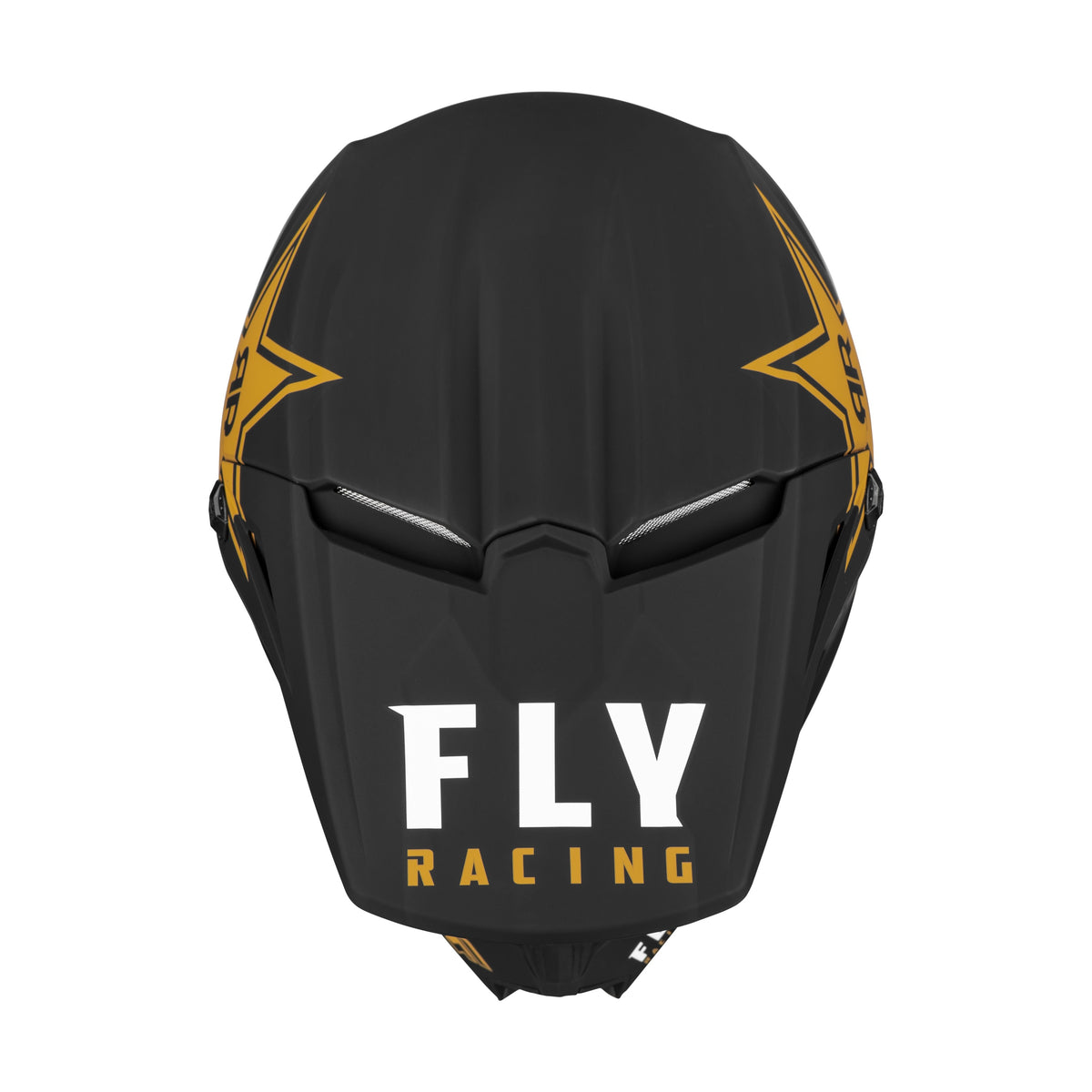 KINETIC ROCKSTAR HELMET MATTE BLACK/GOLD MD - 73-3311M-2