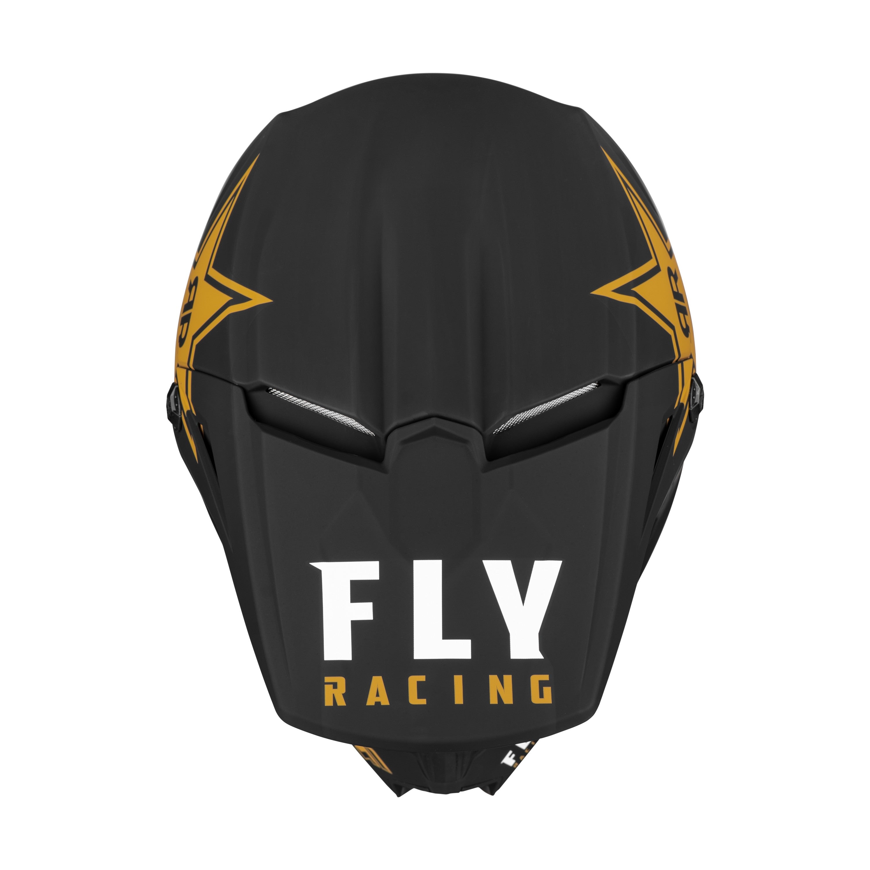 KINETIC ROCKSTAR HELMET MATTE BLACK/GOLD XL - 73-3311X-2