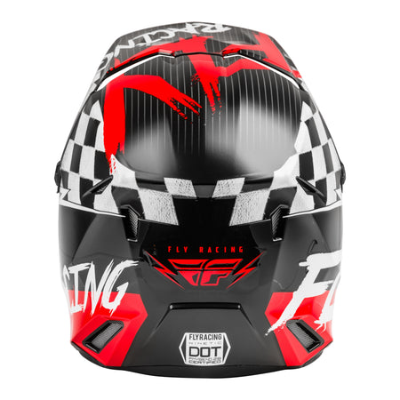 KINETIC SKETCH HELMET RED/BLACK/GREY YS - 73-3462YS-1