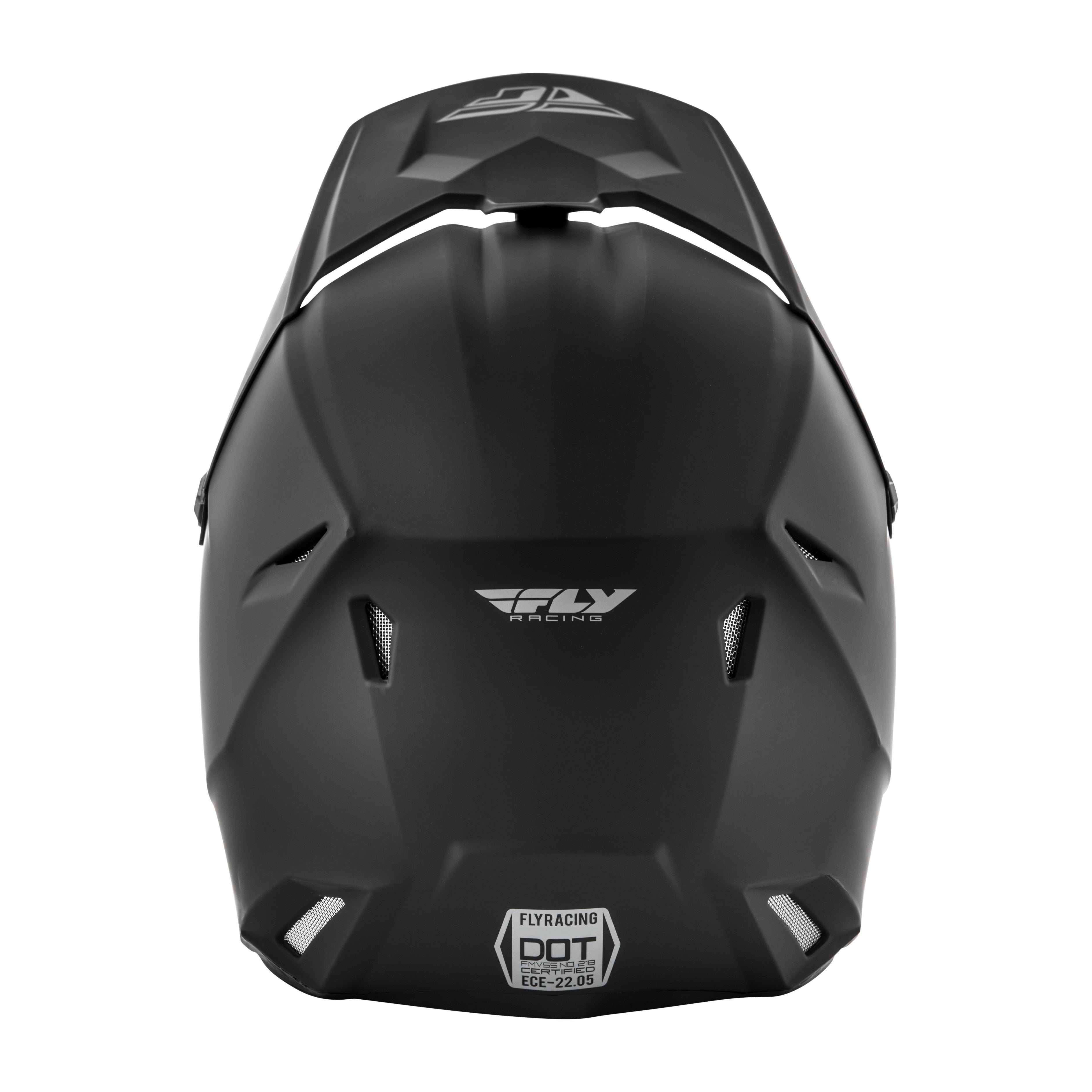 YOUTH KINETIC SOLID HELMET MATTE BLACK YL - 73-3470YL-1