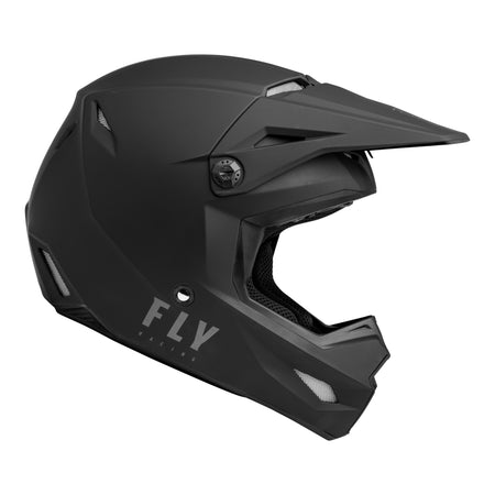 YOUTH KINETIC LITE HELMET SOLID MATTE BLACK YL - 73-3473YL-3