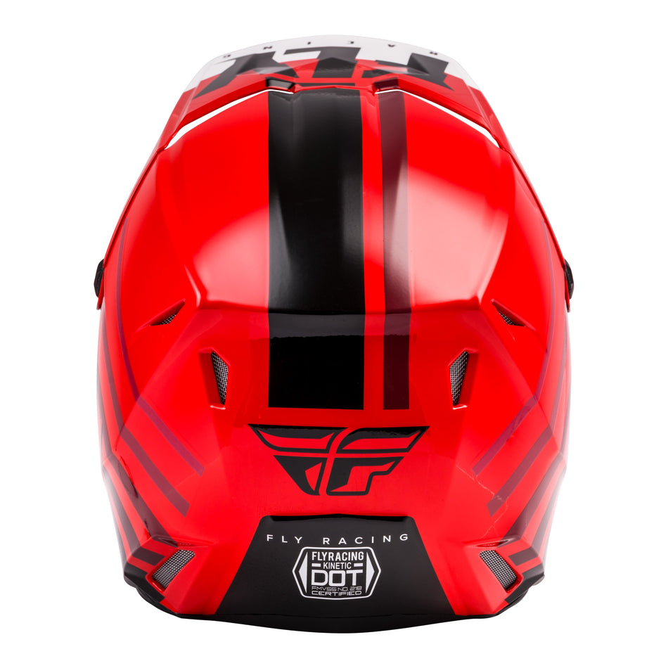 KINETIC THRIVE HELMET RED/WHITE/BLACK MD - 73-3506M-1