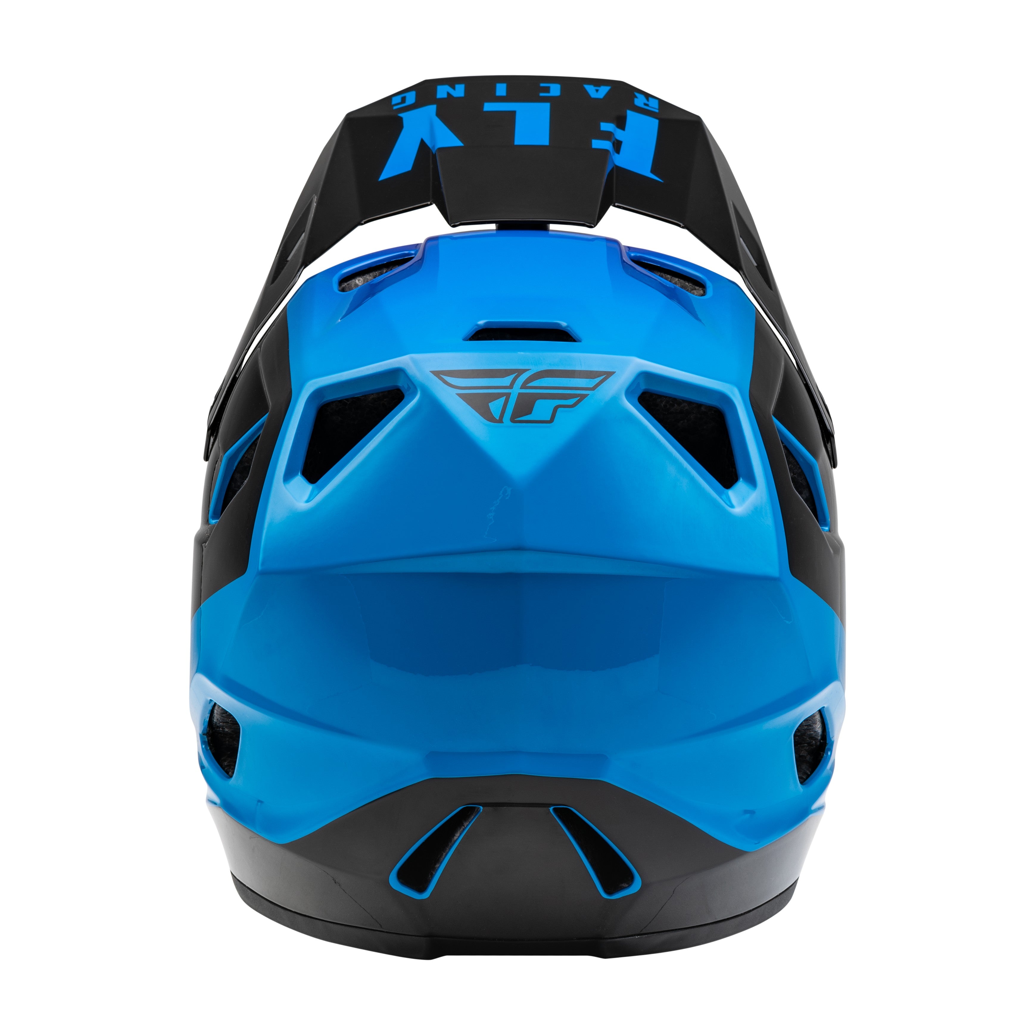 YOUTH RAYCE BICYCLE HELMET BLACK/BLUE YL - 73-3600YL-1