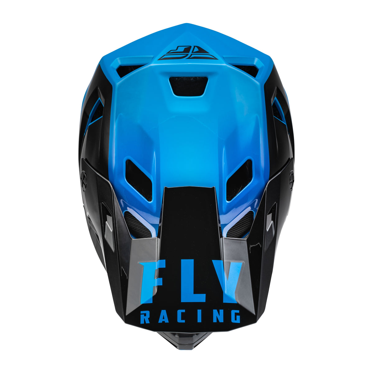 YOUTH RAYCE BICYCLE HELMET BLACK/BLUE YL - 73-3600YL-2