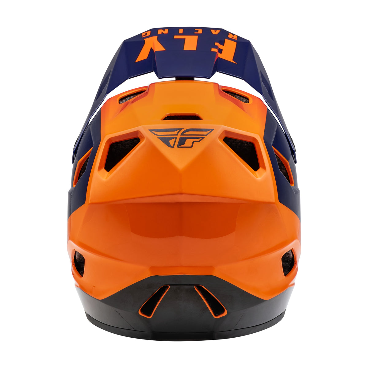 YOUTH RAYCE BICYCLE HELMET NAVY/ORANGE/RED YM - 73-3606YM-1