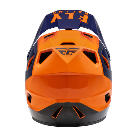 YOUTH RAYCE BICYCLE HELMET NAVY/ORANGE/RED YM - 73-3606YM-1