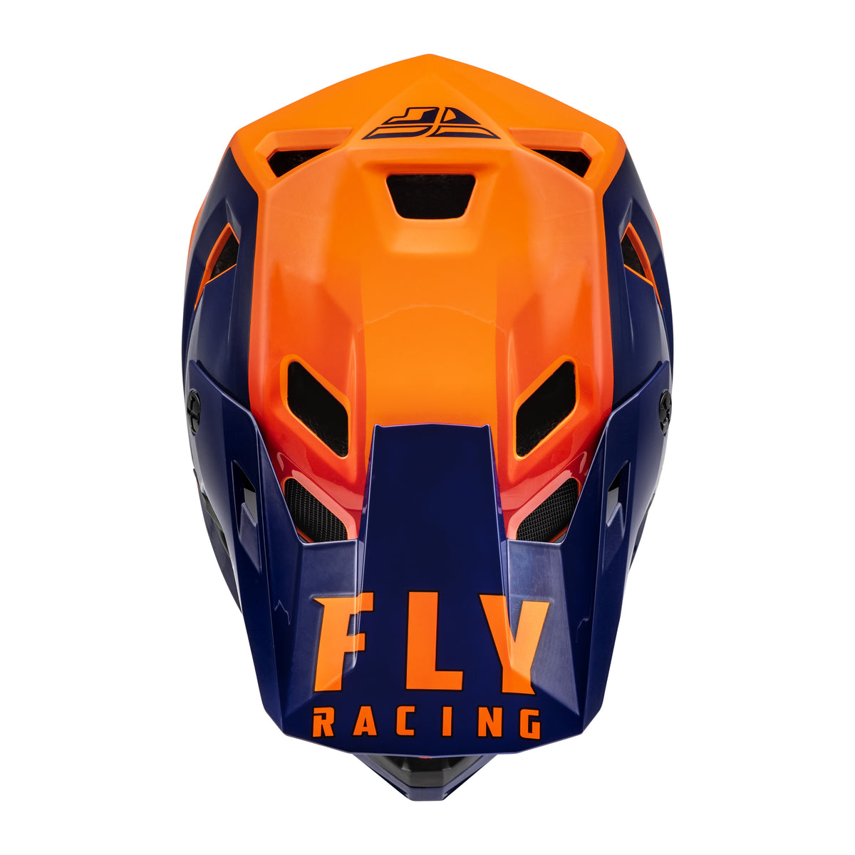 YOUTH RAYCE BICYCLE HELMET NAVY/ORANGE/RED YM - 73-3606YM-2