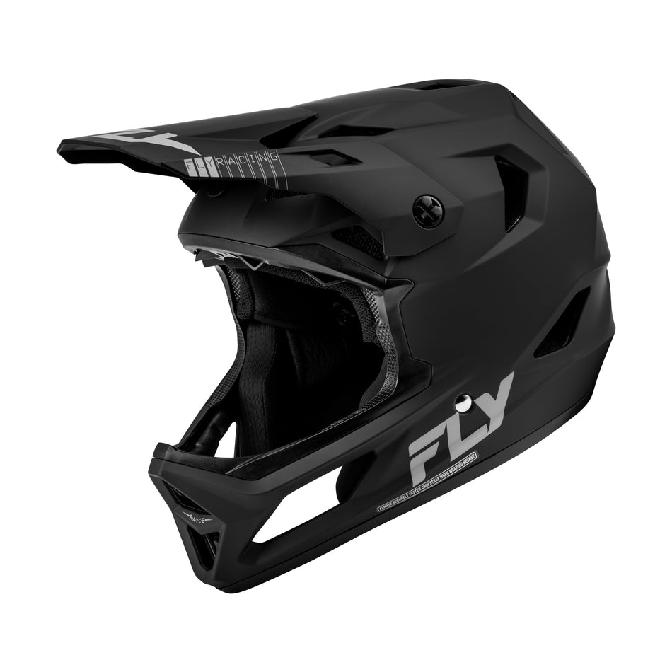 YOUTH RAYCE BICYCLE HELMET MATTE BLACK YS - 73-3613YS