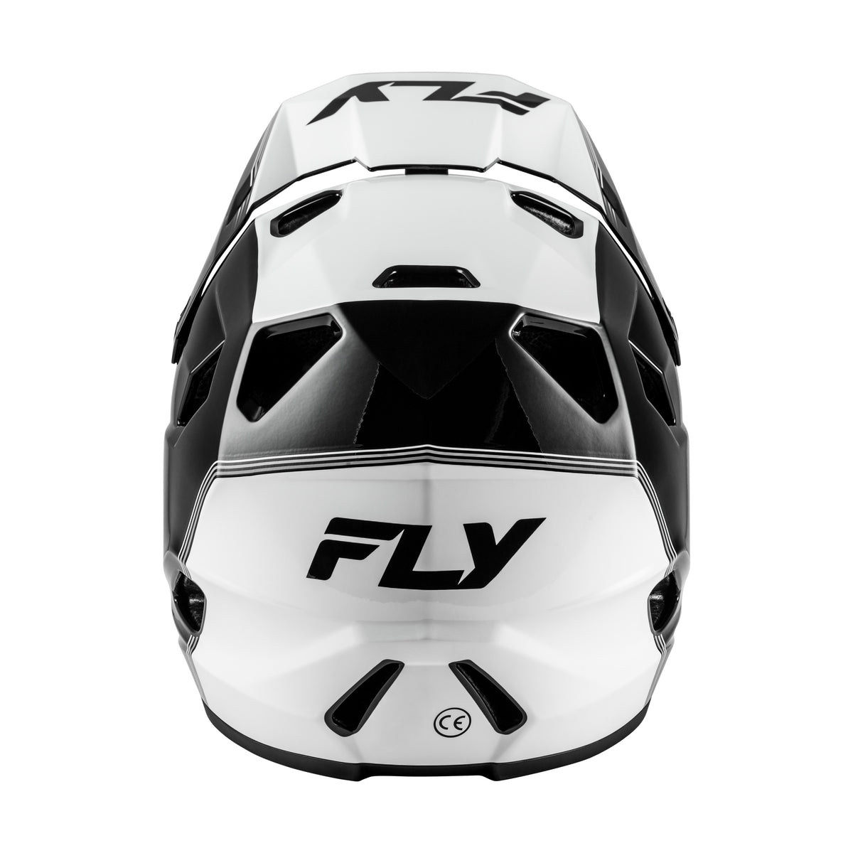 YTH RAYCE REPEAT BICYCLE HLMT BLACK/WHITE YS - 73-3620YS-1