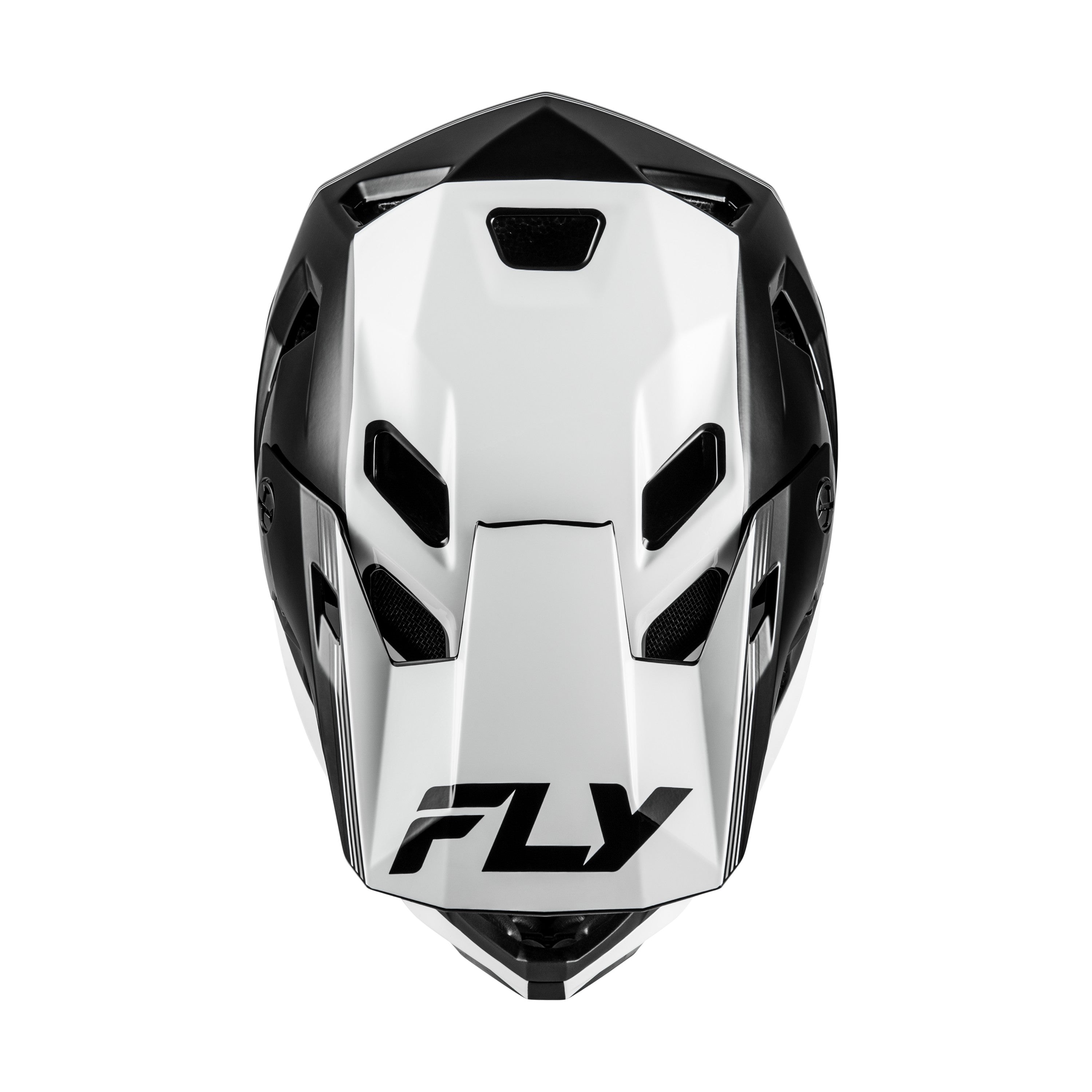 YTH RAYCE REPEAT BICYCLE HLMT BLACK/WHITE YS - 73-3620YS-2