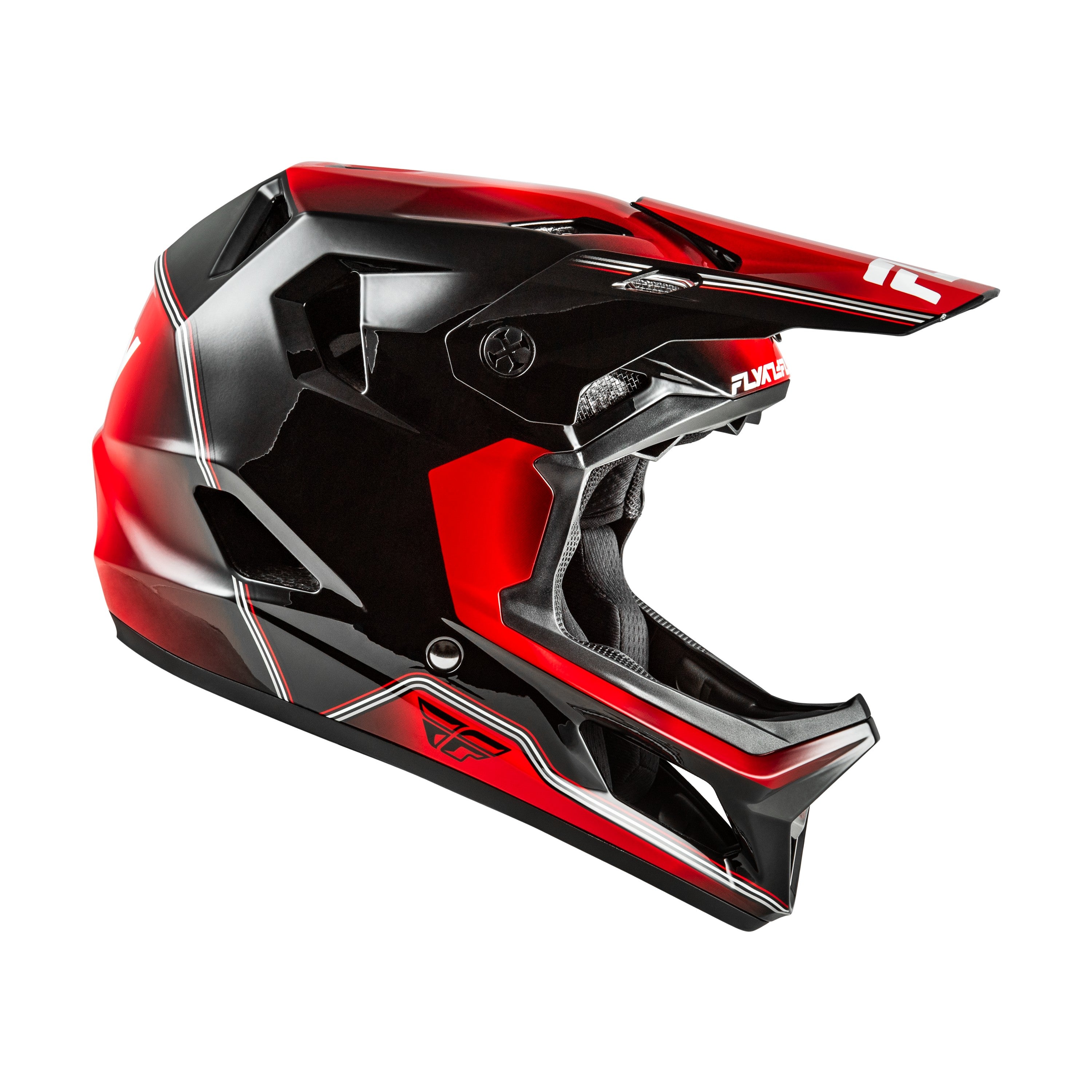 YTH RAYCE REPEAT BICYCLE HLMT BLACK/RED YS - 73-3622YS-3