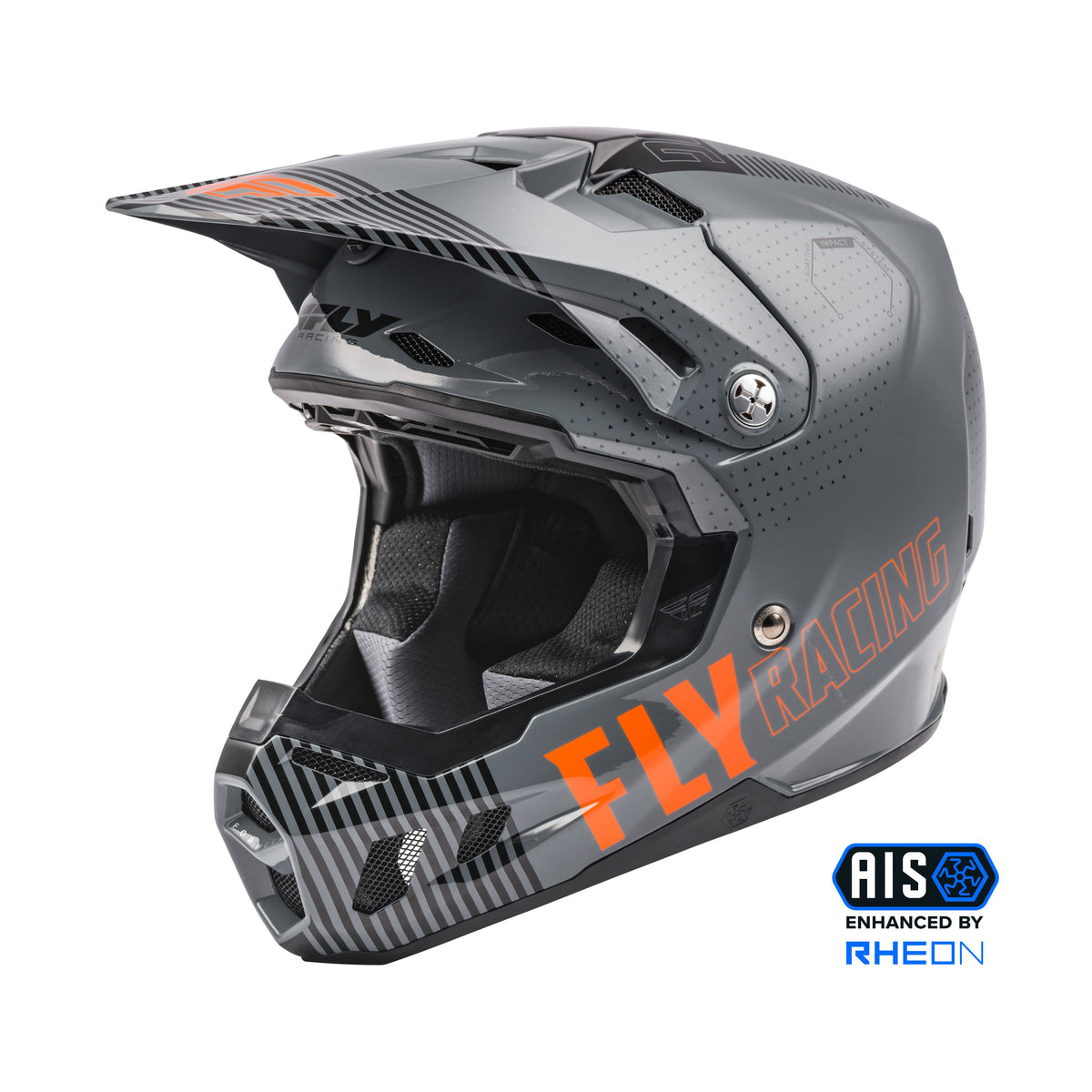 FORMULA CC PRIMARY HELMET GREY/ORANGE MD - 73-4308M