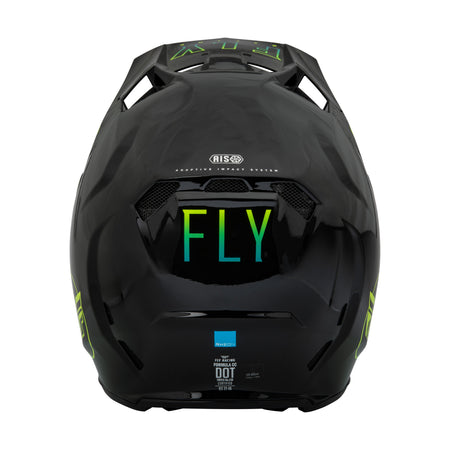 YOUTH FORMULA CC CENTRUM HELMET BLACK/BLUE/HI-VIS YL - 73-4320YL-1