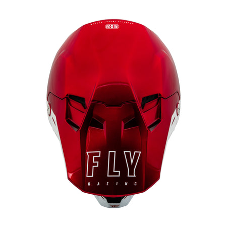 FORMULA CC CENTRUM HELMET METALLIC RED/WHITE LG - 73-4323L-2