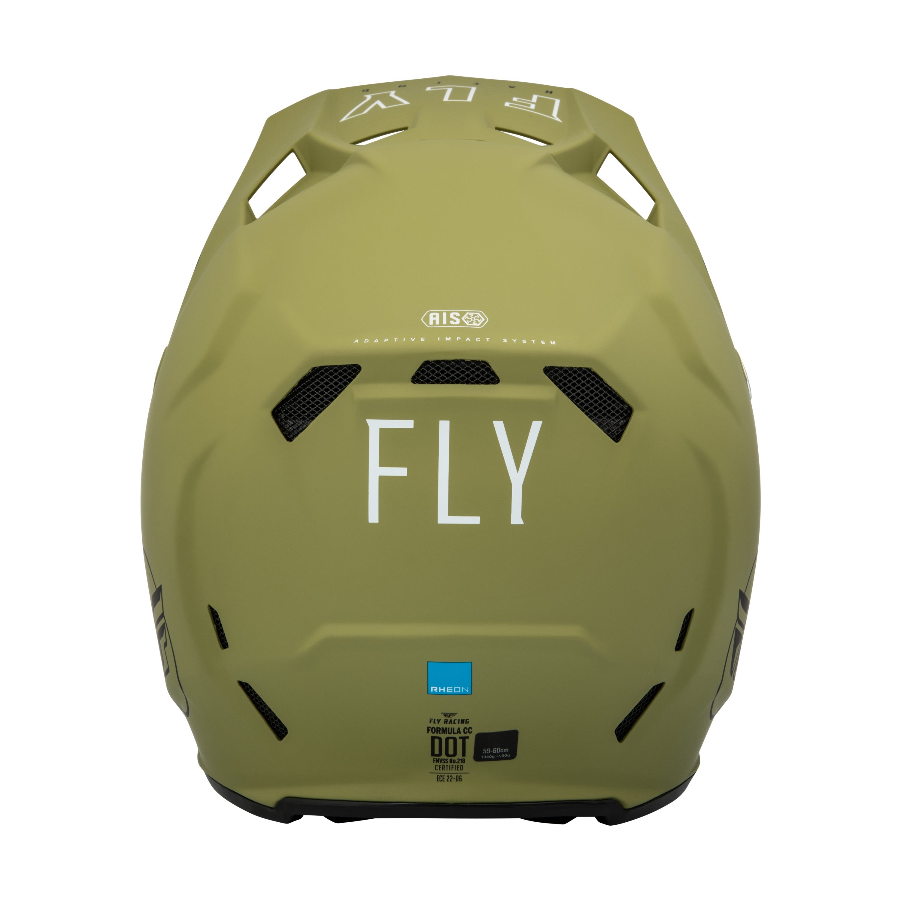 FORMULA CC CENTRUM HELMET MATTE OLIVE GREEN/BLACK MD - 73-4324M-1