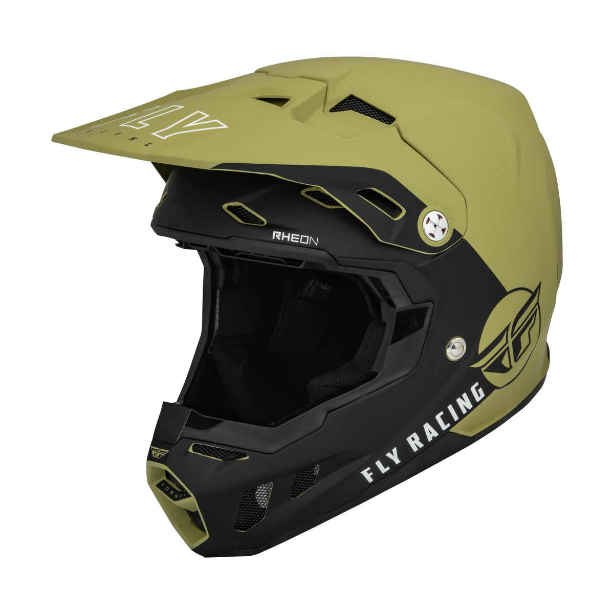 FORMULA CC CENTRUM HELMET MATTE OLIVE GREEN/BLACK MD - 73-4324M