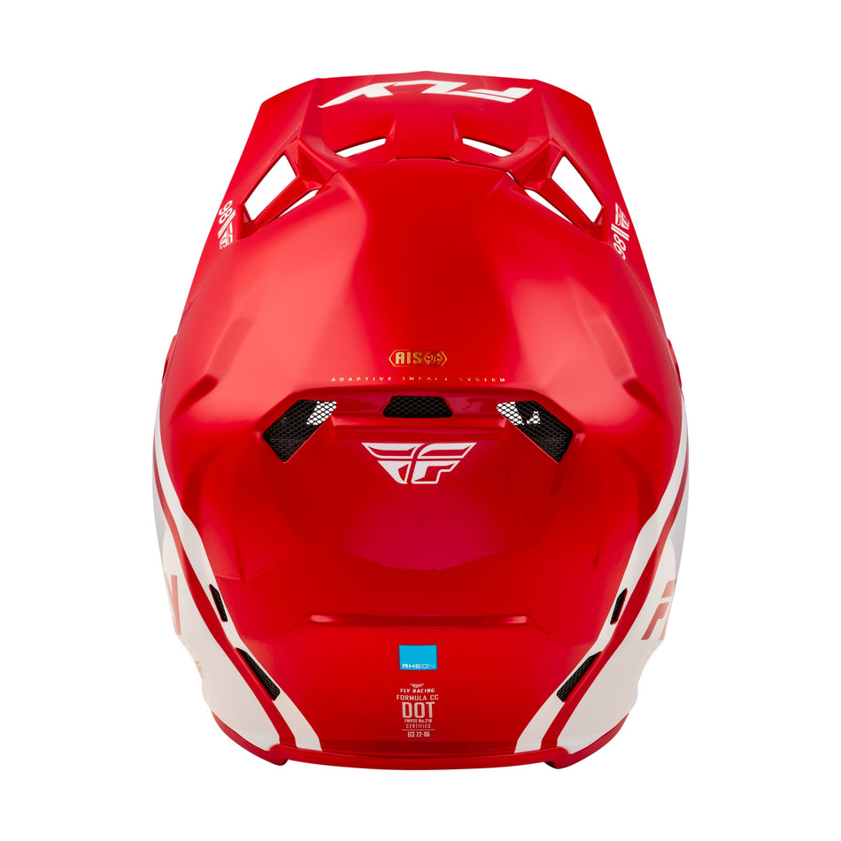 FORMULA CC OBJECTIVE HELMET RED/WHITE XL - 73-4347X-1