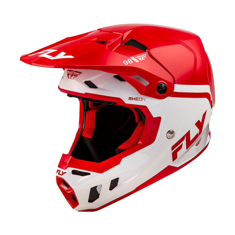 FORMULA CC OBJECTIVE HELMET RED/WHITE XL - 73-4347X