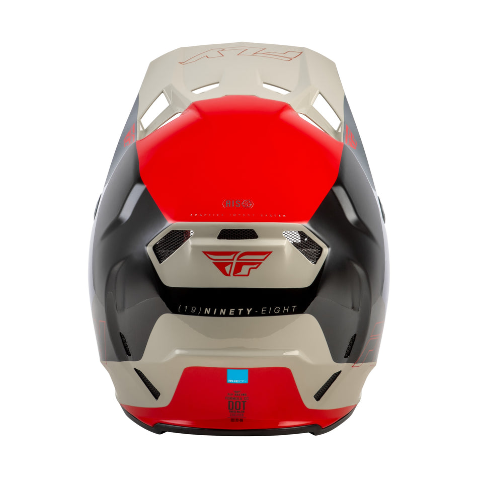 FORMULA CC GLIDE HELMET BLACK/RED/GREY LG - 73-4353L-1