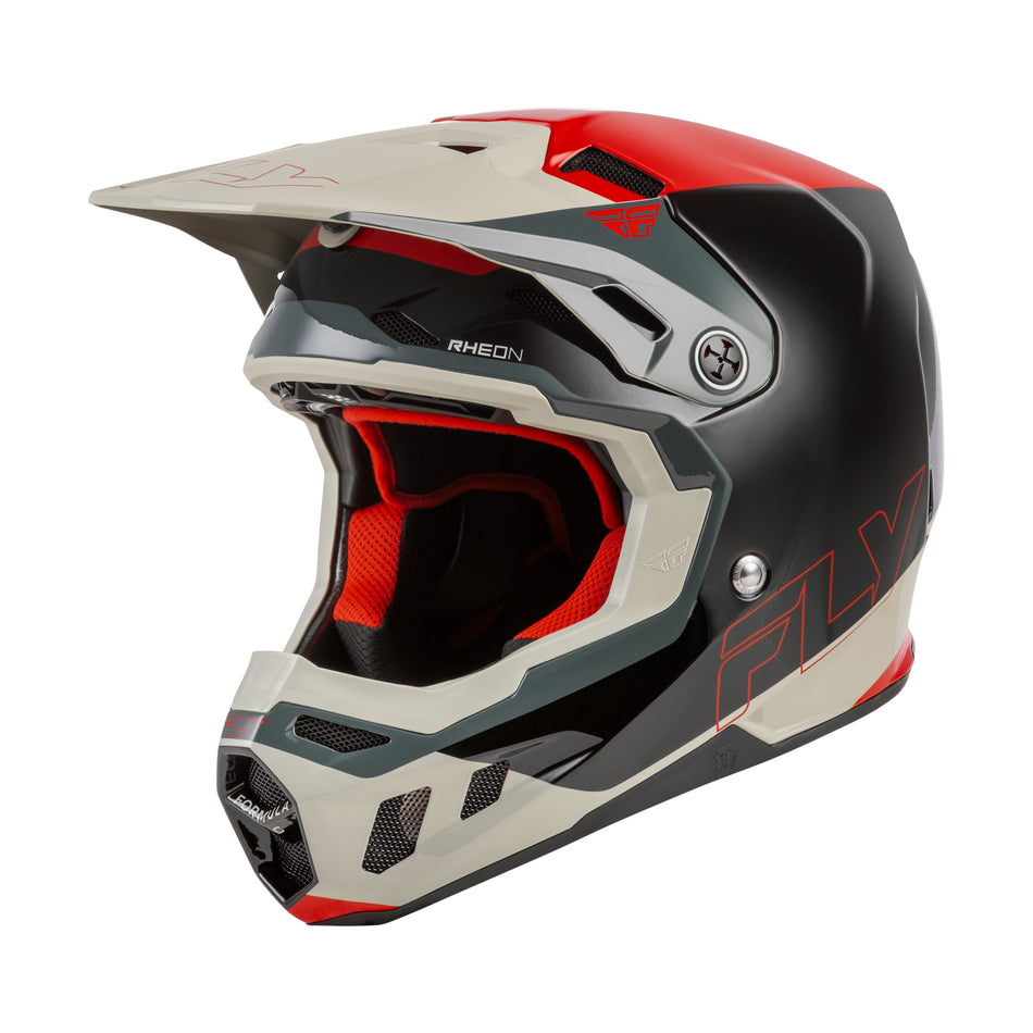 FORMULA CC GLIDE HELMET BLACK/RED/GREY MD - 73-4353M