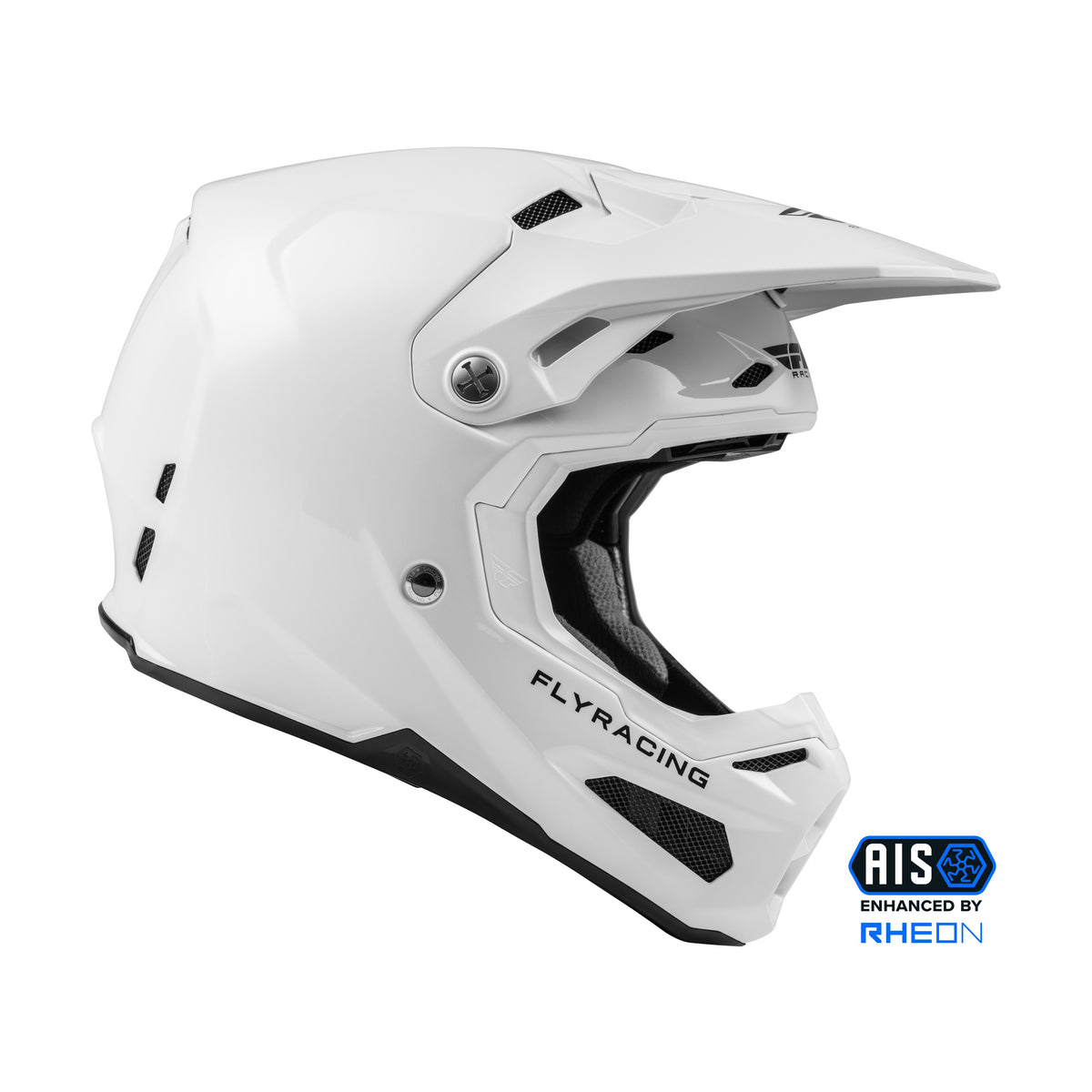 FORMULA CARBON SOLID HELMET WHITE MD - 73-4401M-3