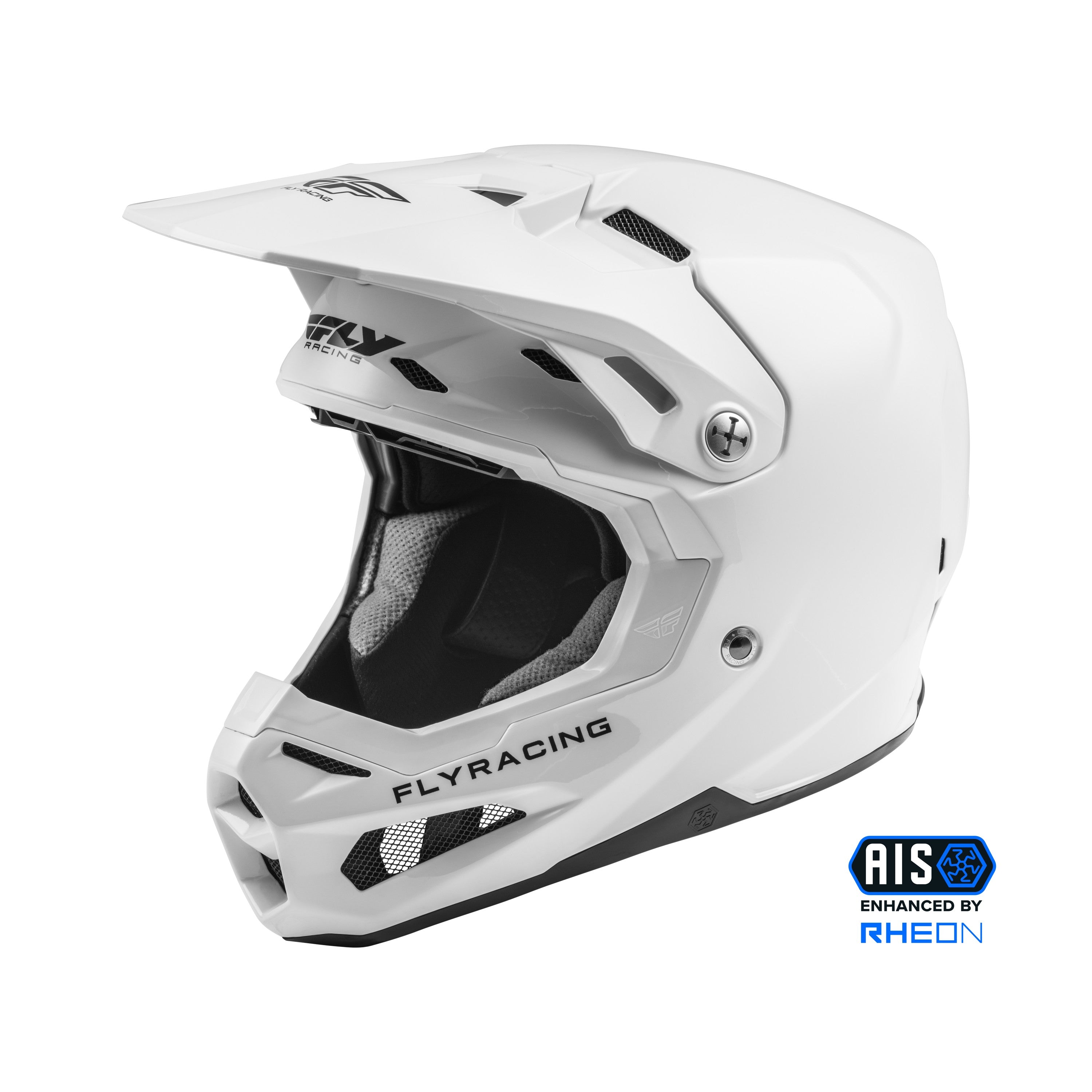 Ddrv FLY RACING FORMULA CARBON SOLID HELMET WHITE SM - 73-4401S – DDRV.com