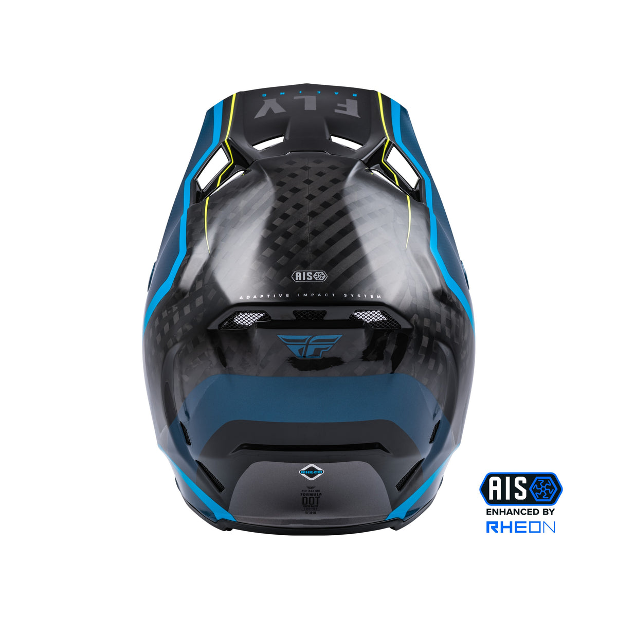 FORMULA CARBON AXON HELMET BLACK/BLUE  MD - 73-4420M-1