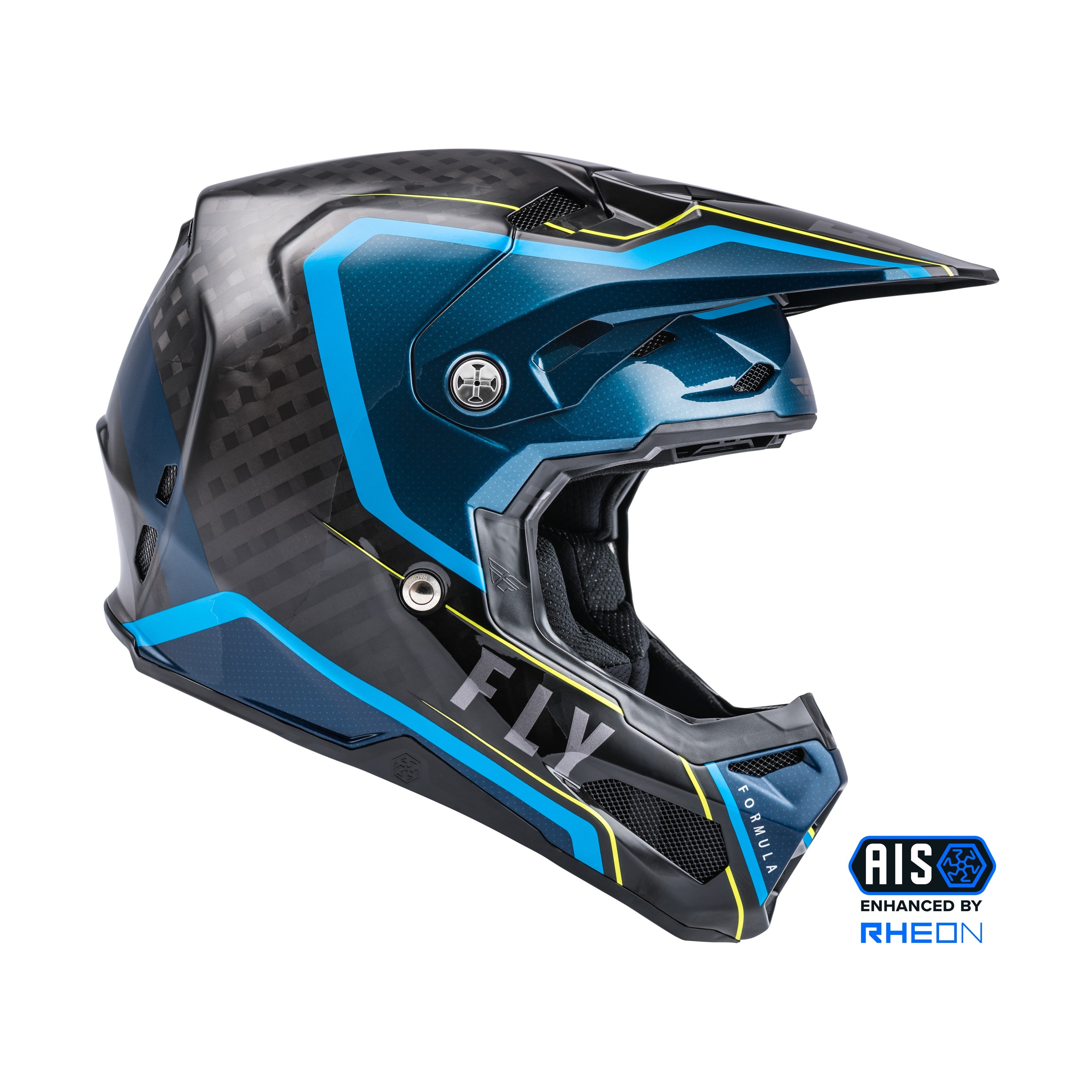FORMULA CARBON AXON HELMET BLACK/BLUE  XL - 73-4420X-3
