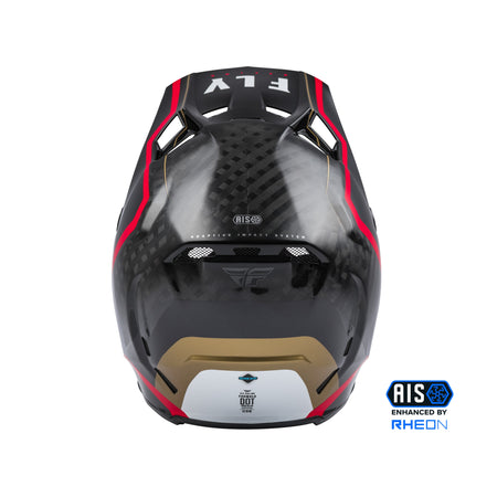 FORMULA CARBON AXON HELMET BLACK/RED LG - 73-4422L-1