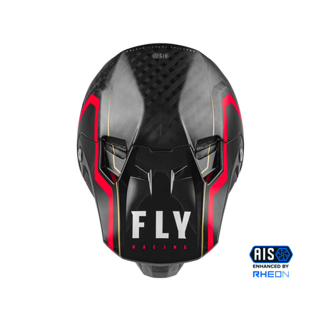 FORMULA CARBON AXON HELMET BLACK/RED XL - 73-4422X-2