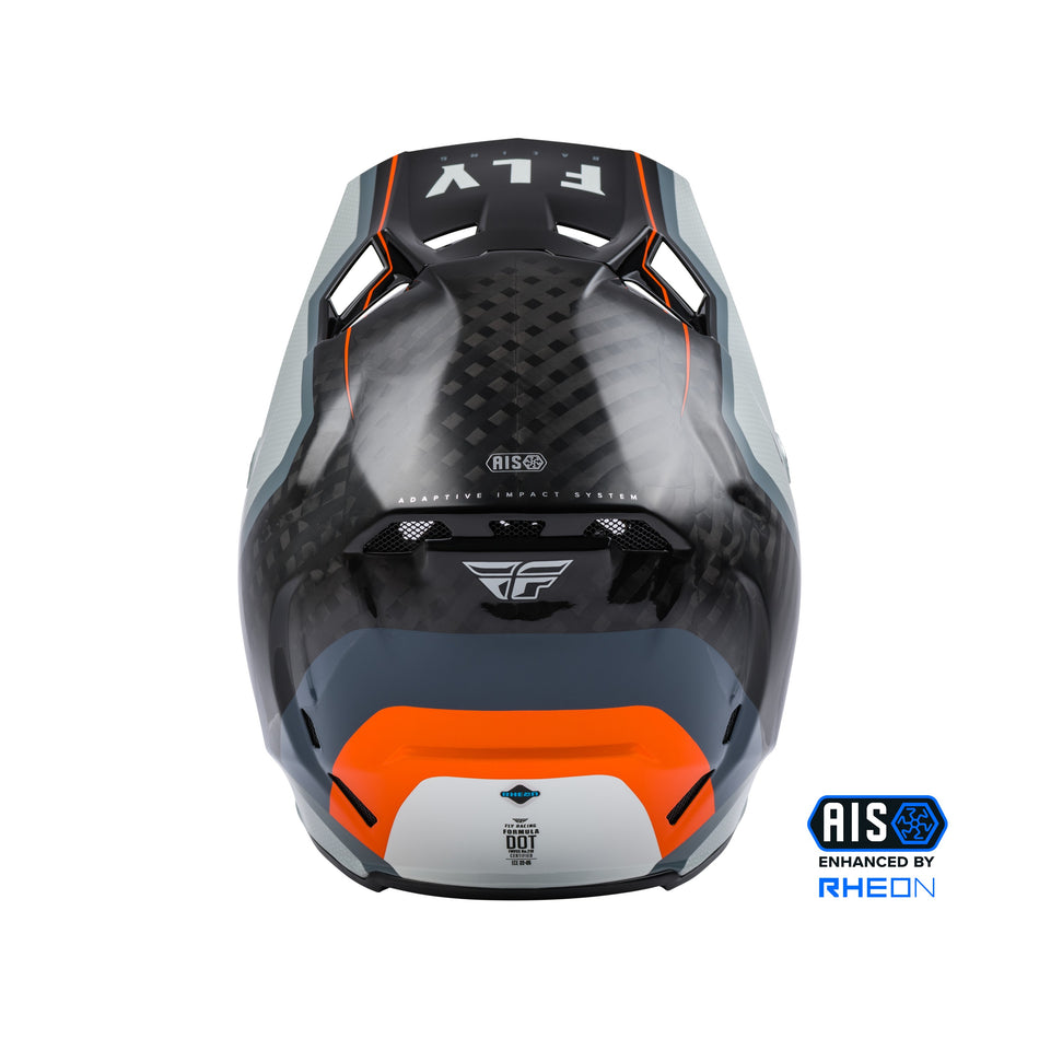 FORMULA CARBON AXON HELMET BLACK/GREY/ORANGE XL - 73-4428X-1