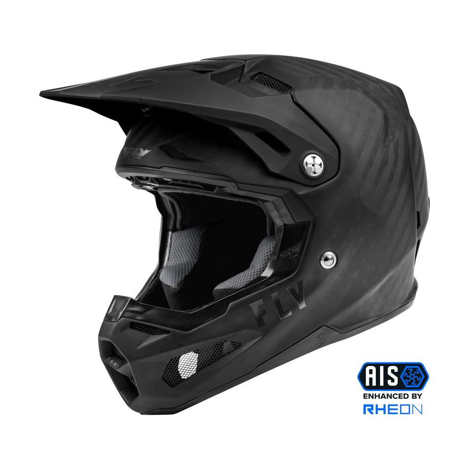 FORMULA CARBON SOLID HELMET MATTE BLACK CARBON XL - 73-4429X