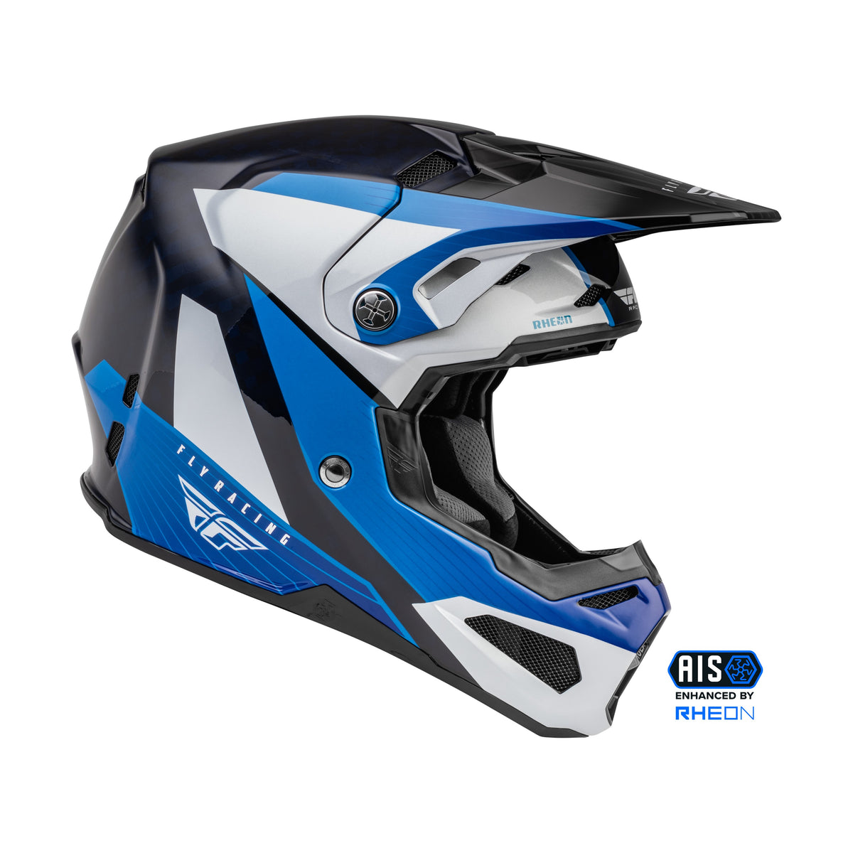FORMULA CARBON PRIME HELMET BLUE/WHITE/BLUE CARBON LG - 73-4430L-3