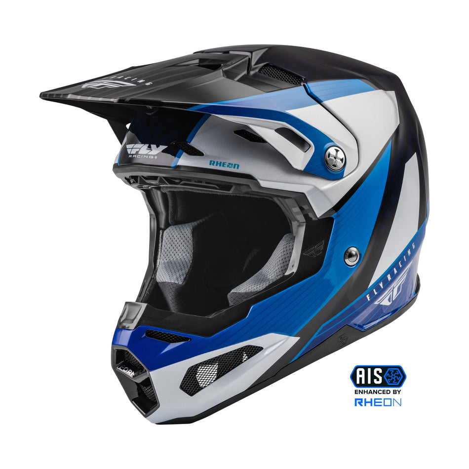 FORMULA CARBON PRIME HELMET BLUE/WHITE/BLUE CARBON MD - 73-4430M