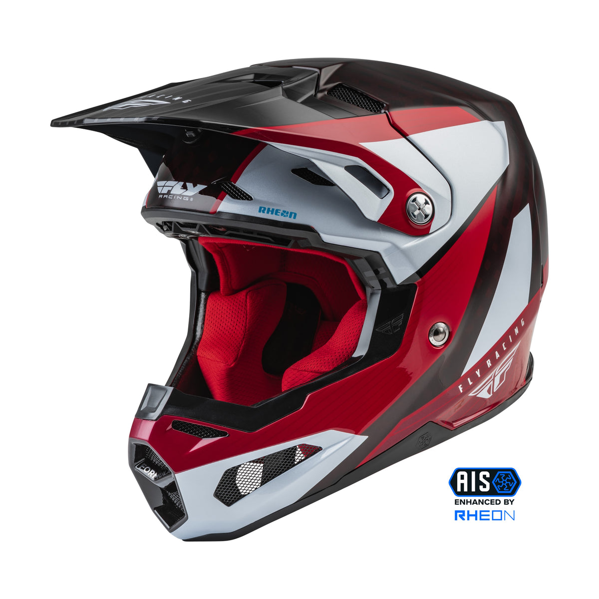 FORMULA CARBON PRIME HELMET RED/WHITE/RED CARBON LG - 73-4432L