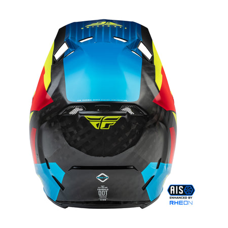 FORMULA CARBON PRIME HELMET HI-VIS/BLUE/RED MD - 73-4433M-1