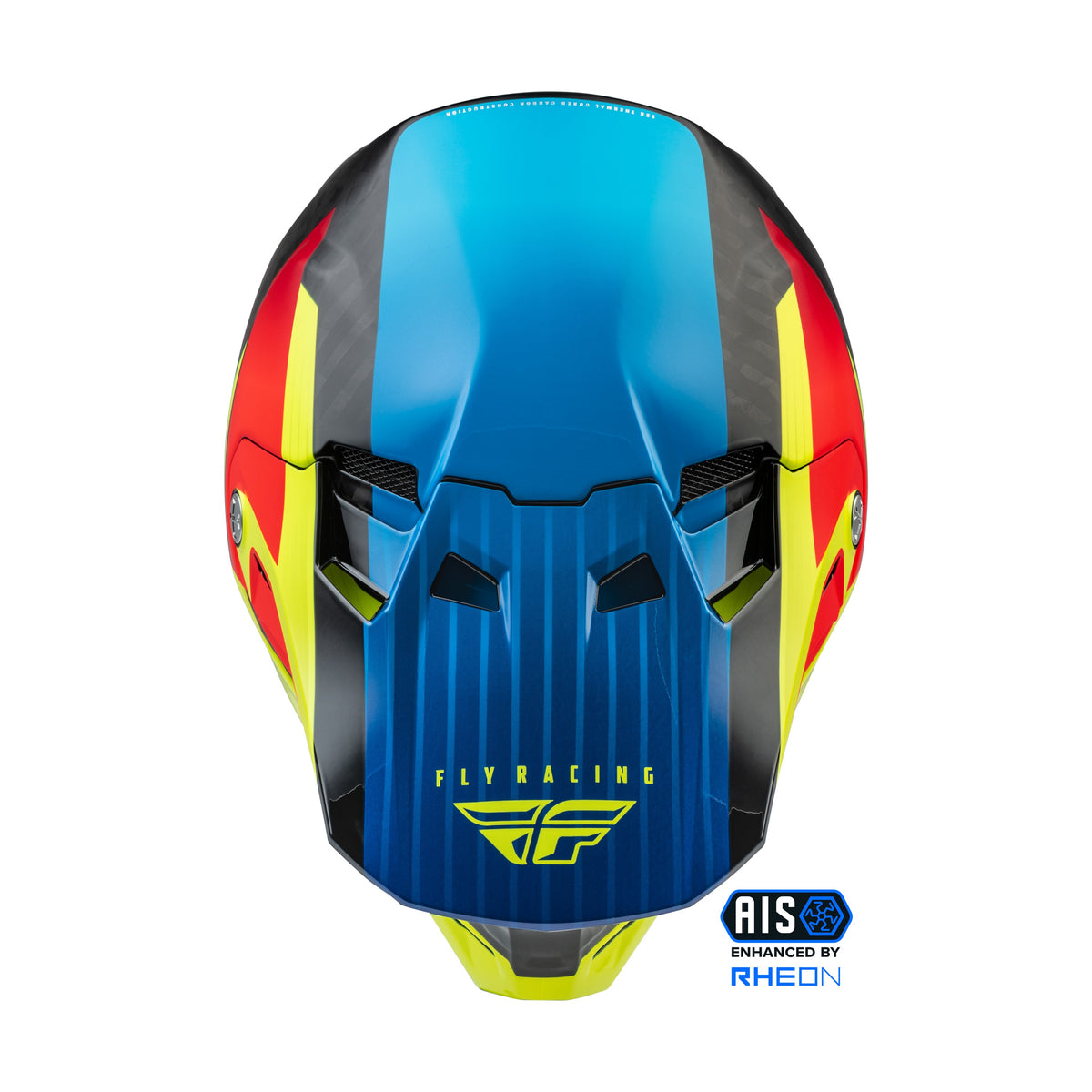 FORMULA CARBON PRIME HELMET HI-VIS/BLUE/RED MD - 73-4433M-2