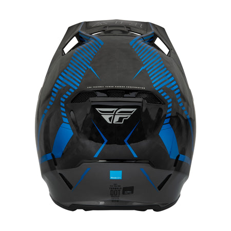 FORMULA CARBON TRACER HELMET BLUE/BLACK MD - 73-4440M-1