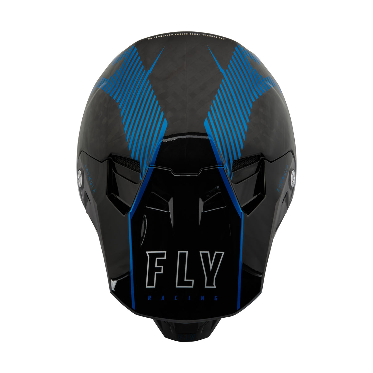 FORMULA CARBON TRACER HELMET BLUE/BLACK MD - 73-4440M-2