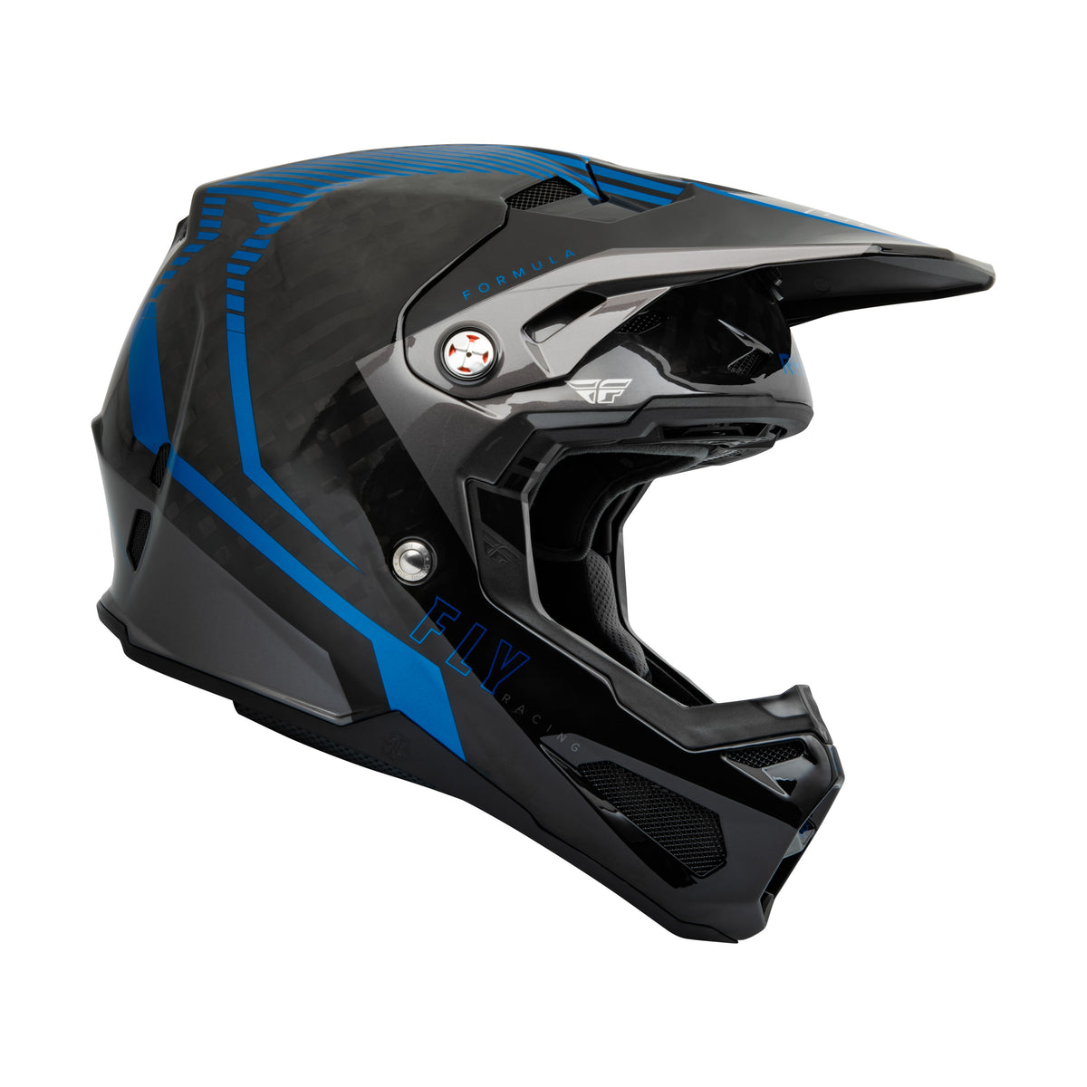 FORMULA CARBON TRACER HELMET BLUE/BLACK MD - 73-4440M-3