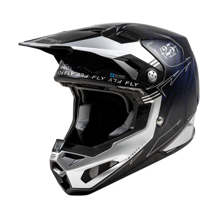 FORMULA S CARBON LEGACY HELMET BLUE CARBON/SILVER LG - 73-4448L