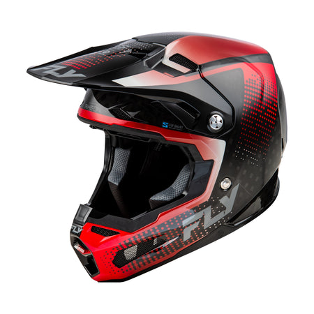 FORMULA S CARBON PROTOCOL HELMET BLACK CARBON/RED MD - 73-4465M