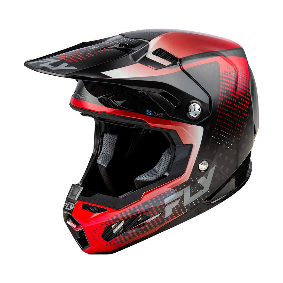 FORMULA S CARBON PROTOCOL HELMET BLACK CARBON/RED MD - 73-4465M