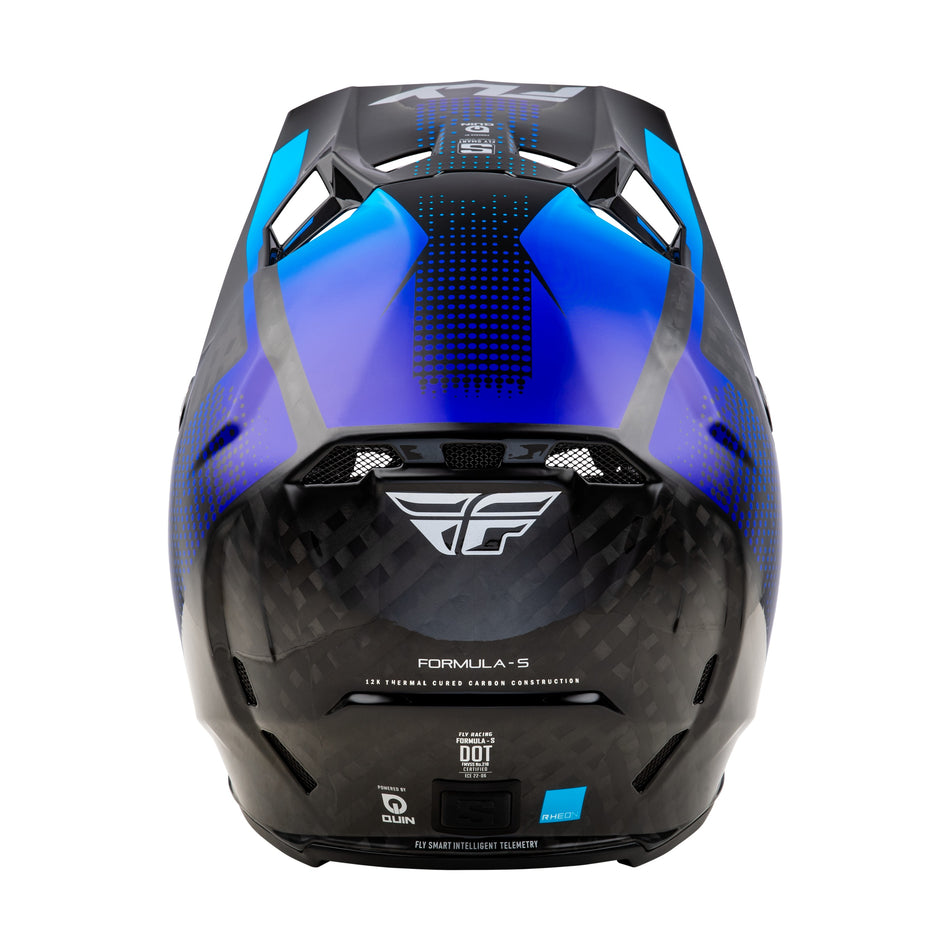 FORMULA S CARBON PROTOCOL HLMT BLACK CARBON/BLUE LG - 73-4466L-1