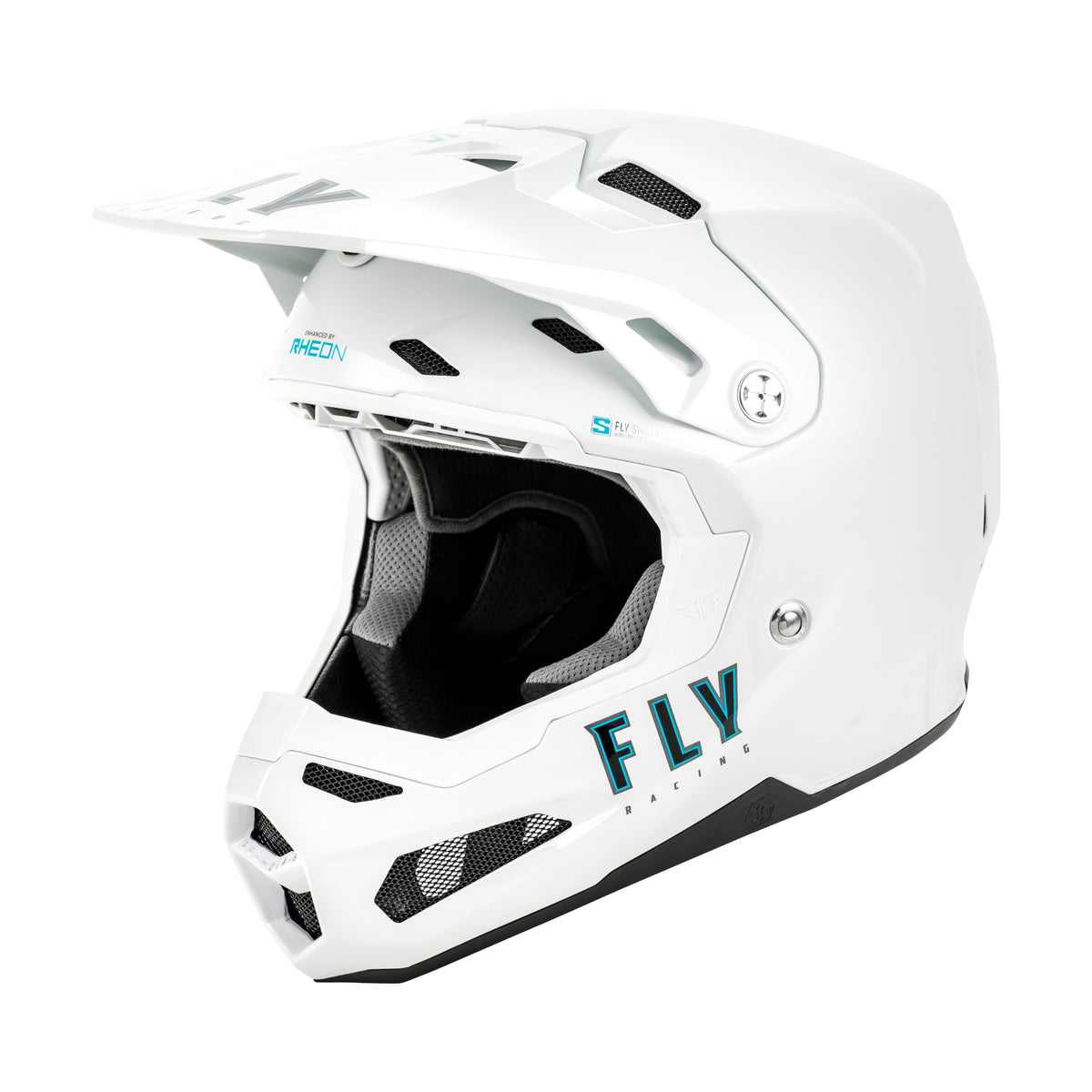 FORMULA S CARBON SOLID HELMET WHITE MD - 73-4494M