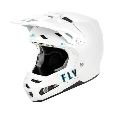 FORMULA S CARBON SOLID HELMET WHITE MD - 73-4494M