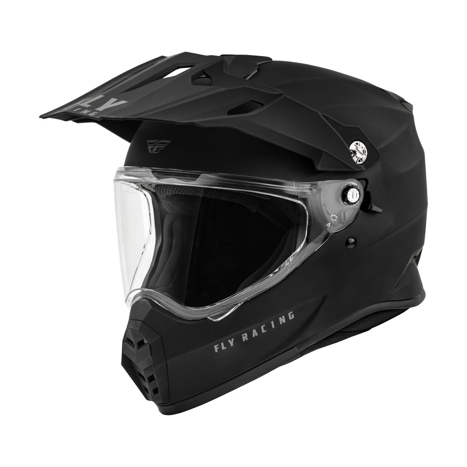 TREKKER SOLID HELMET MATTE BLACK 2X - 73-70212X