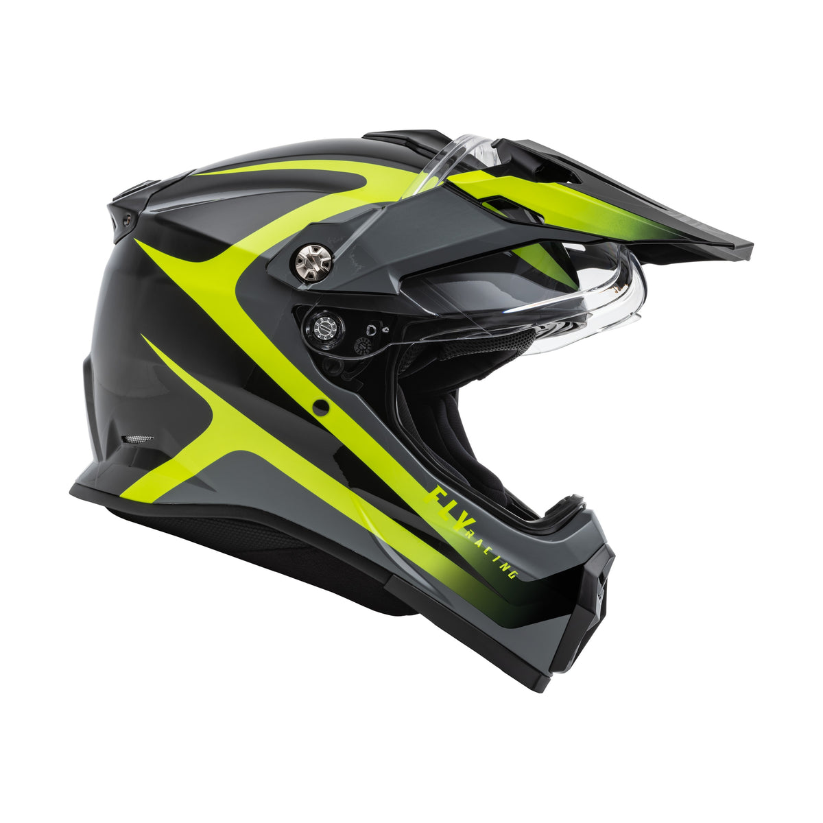 TREKKER PULSE HELMET BLACK/HI-VIS LG - 73-7024L-4